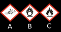 Parmi les 3 pictogrammes ci-dessous, lequel signifie que le produit concerné est inflammable ?